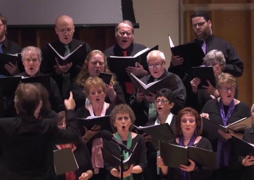 Yiddish songs in 4-part harmony IHO International Holocaust Remembrance Day